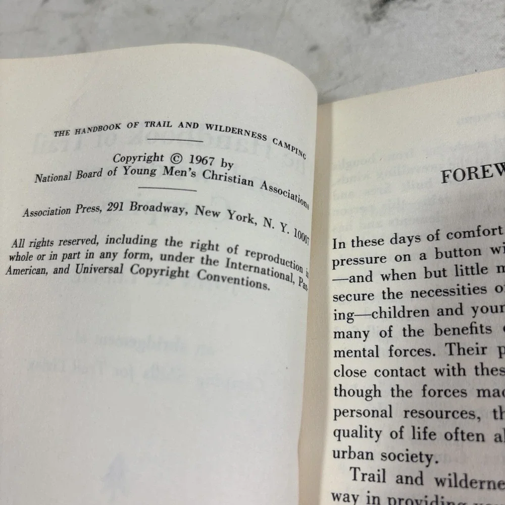 The handbook of trail and Wilderness Camping by John A. Ledlie